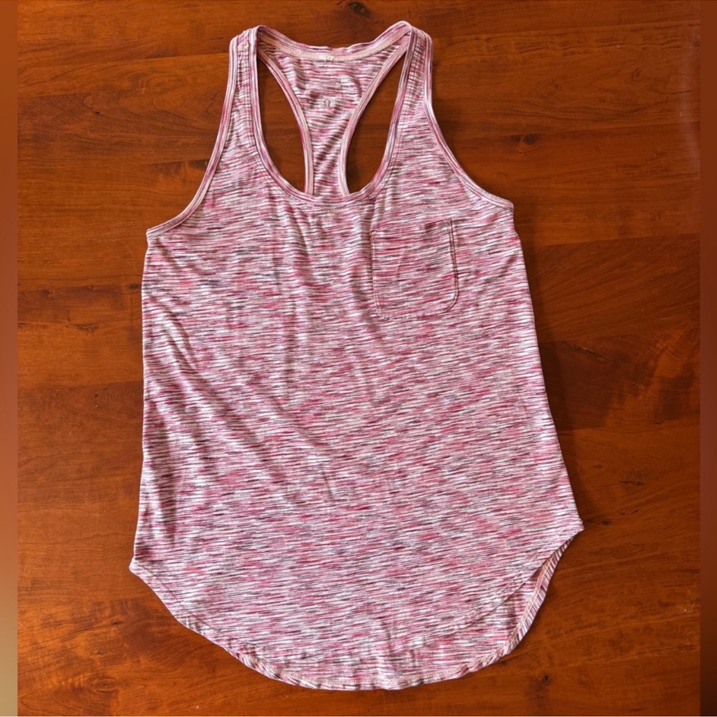 Women's Lululemon Pink Racerback Tank Top